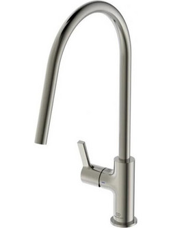 Ideal Standard Gusto BD408GN Μπαταρία Κουζίνας Πάγκου Διπλής Παροχής Ανάμεικτη Inox