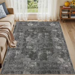 Emporio Collection Luna Χαλί Ορθογώνιο 160x220cm 0180A Grey