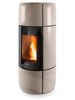MCZ Curve Air Matic 8 Core Up Grey Ceramic Σόμπα Pellet 8kW