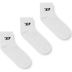 Diesel Ανδρικές Κάλτσες Ψηλές Λευκές 3Pack A178810LKBI-E4124