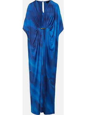 Lynne Maxi Καλοκαιρινό Φόρεμα για Γάμο / Βάπτιση Royal Blue 0155-0511037-68