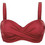 Rock Club Bikini Top με Ενίσχυση Μπορντό BP-2081-409