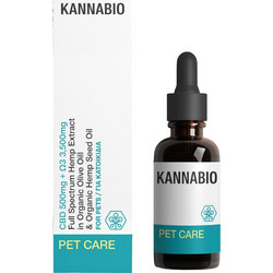 Kannabio Pet Care Λάδι Κάνναβης Σκύλου & Γάτας 20ml