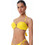 Bluepoint Bikini Top Strapless με Ενίσχυση Κίτρινο 26066096