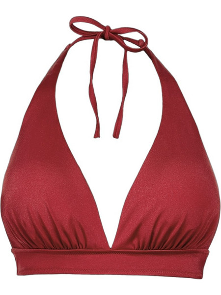 Rock Club Bikini Top Τριγωνάκι Μπορντό BP-2080-409