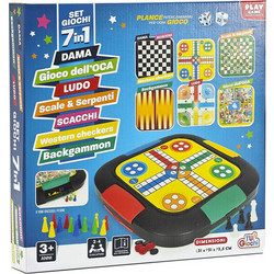 Tu Giochi 7 Σε 1 Επιτραπέζιο Παιχνίδι για Παιδιά 3+ Ετών για 2-4 Παίκτες