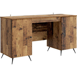vidaXL Γραφείο Υπολογιστή Ξύλινο 142.5x50x75cm 3414637