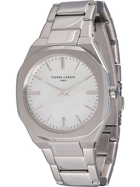 Pierre Cardin Γυναικείο Ρολόι με Ασημί Μεταλλικό Μπρασελέ CF.1008.MS.2