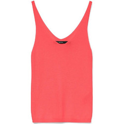 Vero Moda Γυναικείο Καλοκαιρινό Top Πλεκτό Κοραλί 10281877
