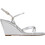 Nine West DEVVA3 Καλοκαιρινές Γυναικείες Πλατφόρμες Χαμηλές Ασημί 40-040