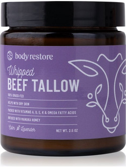 Body Restore Whipped Beef Tallow Lavender Ενυδατικό Balm Σώματος 73ml