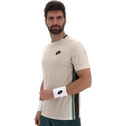 Lotto Ανδρικό Αθλητικό T-Shirt Μπεζ 223330-DHP