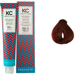 Perfecta Keratin Color 5.6 Ανοιχτό Καστανό Κόκκινο Μόνιμη Βαφή Μαλλιών Xωρίς Αμμωνία 120ml