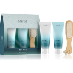 Scottish Fine Soaps Sea Kelp Foot Cream 75ml + Foot Scrub 75ml + Sea Kelp Pumice 1τμχ