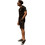 Bodymax Αθλητικό Ανδρικό Σετ T-Shirt & Βερμούδα Καλοκαιρινό Μαύρο S/3002S-8004