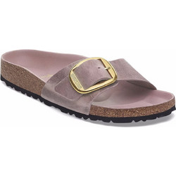 Birkenstock Madrid Big Buckle Γυναικεία Σανδάλια Suede Ανατομικά Λιλά 1029300