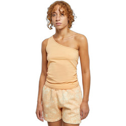 Urban Classics Γυναικείο Καλοκαιρινό Crop Top Βαμβακερό Σομόν TB2608-02905