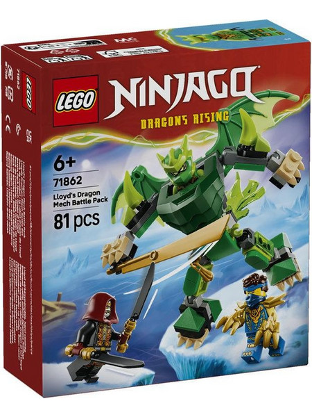 Lego Ninjago Lloyd's Dragon Mech Battle Pack για 6+ Ετών 71862