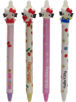 CyP Brands Hello Kitty Στυλό Gel που Σβήνει Διάφορα Σχέδια