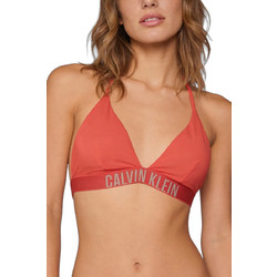 Calvin Klein Bikini Top Τριγωνάκι Κοραλί LV00Q61222-XKP