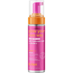B. Tan Glow Your Own Way Clear Self Tan Mousse Dark Σώματος 200ml