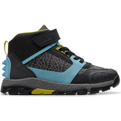 Clarks Steggy 2 Παιδικά Sneakers Μποτάκια Μαύρα 26184057