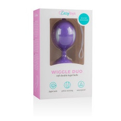 EasyToys Wiggle Duo Κολπικές Μπάλες Μωβ