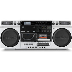 Medion P66538 Boombox Φορητό Ράδιο CD Player με Κασετόφωνο