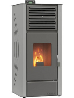 Thermogatz GSP 14 Canalize Grey Σόμπα Pellet Αεραγωγών Αερόθερμη 14.3kW