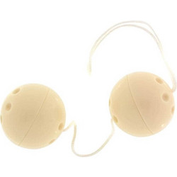 Vibratone Plastic Κολπικές Μπάλες Μπεζ