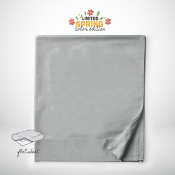 Isadore Lorraine Σεντόνι Υπέρδιπλο Βαμβακερό 240x260 Limited Spring Edition Nature Grey 02.01263