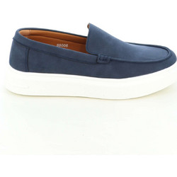 B-Soft Ανδρικά Μοκασίνια Loafers Καστόρινα Navy Μπλε 88006-2