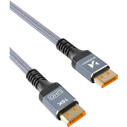 Wozinsky Καλώδιο Mini DisplayPort 2.1 to DisplayPort Male Braided 1m Grey WPS-16AYL1S