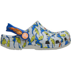 Crocs Παιδικά Παπούτσια Θαλάσσης για Αγόρι Ανατομικά Γκρι Royal Blue 212514-1FT
