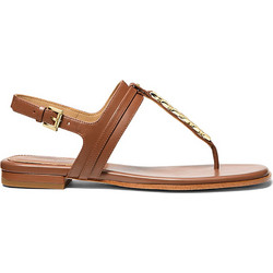 Michael Kors Δερμάτινα Γυναικεία Σανδάλια Καφέ 40S6MCFS1L-230