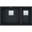 Franke Kubus 2 KNG 160 Υποκαθήμενος Νεροχύτης Γρανίτη Black Matt 76x46cm