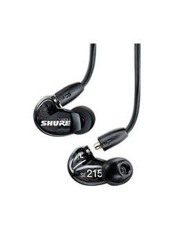 Shure SE215 Ακουστικά Ψείρες In-Ear Dynamic Μαύρα