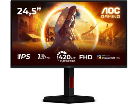 AOC 25G4KUR IPS HDR Gaming Monitor 24.5" 1920x1080 FHD 420Hz 1ms