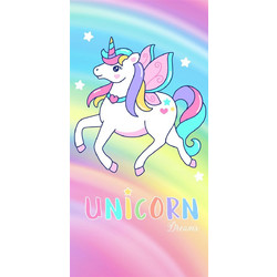 Dimcol Unicorn 458 Παιδική Πετσέτα Θαλάσσης 70x140cm