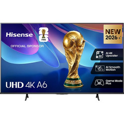 Hisense 43A6S Smart Τηλεόραση 43" 4K UHD DLED HDR (2026)