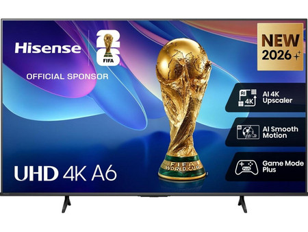 Hisense 43A6S Smart Τηλεόραση 43" 4K UHD DLED HDR (2026)