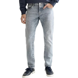 Scotch & Soda Ανδρικό Τζιν Παντελόνι Ελαστικό Κανονική Εφαρμογή Γκρι 182371-410