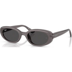 Ray-Ban RB4441D-677787 Γυαλιά Ηλίου Οβάλ Κοκάλινα Γκρι με Μαύρο Φακό