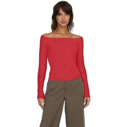 Only Γυναικείο Χειμερινό Crop Top Κόκκινο 15339763