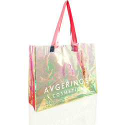 Avgerinos Cosmetics Summer Addict Πλαστική Τσάντα Θαλάσσης Ώμου Αδιάβροχη Διαφανής