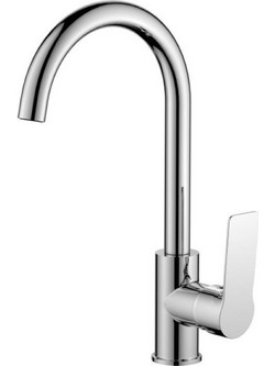 Inter Ceramic ICF7003153M7313 Μπαταρία Κουζίνας Πάγκου Διπλής Παροχής Ανάμεικτη Inox