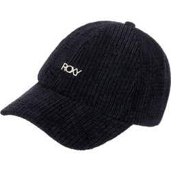 Roxy Καπέλο Jockey Κοτλέ Μαύρο ERJHA04336-KVJ0