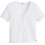 Levi's Γυναικείο Καλοκαιρινό Top Ριπ Λευκό A8782-0001