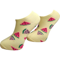 VTex Watermelon Ανδρικές Κάλτσες Σοσόνια με Σχέδια Κίτρινες SCKS001