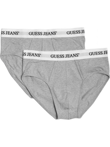 Guess Ανδρικά Σλιπ Βαμβακερά Γκρι 2Pack M4BZ41K6YW1-H90Z